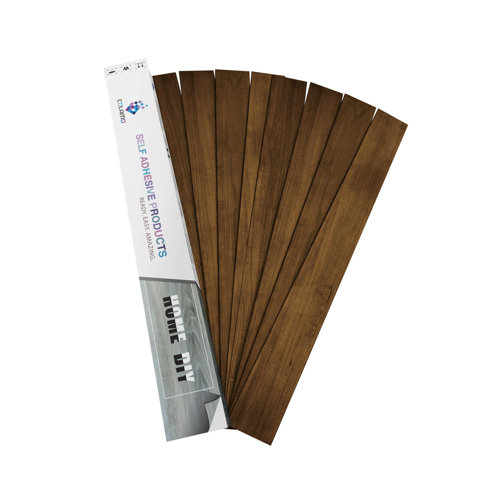 Colamo 5.04" x 35.43" Peel and Stick Shiplap Wall Panelling & Reviews